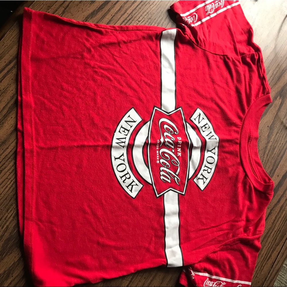 coca-cola cropped top